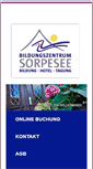 Mobile Screenshot of bildungszentrum-sorpesee.de